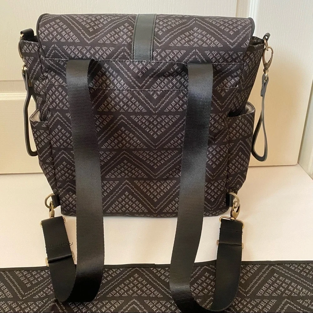 JJ Cole Backpack Diaper Bag With No Slip Grips - Picture 4 of 11